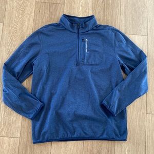 Vineyard Vines Deep Blue Quarter-Zip Pullover